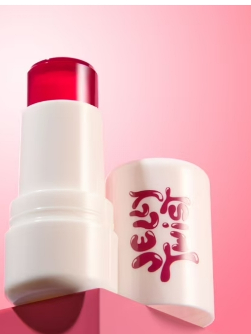 Lottie London Jelly Twist Lip & Cheek Tint pink pashion — Pink/Red